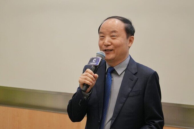 胡敏教授讲座现场